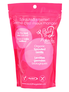 Organic Sprouted Lentils